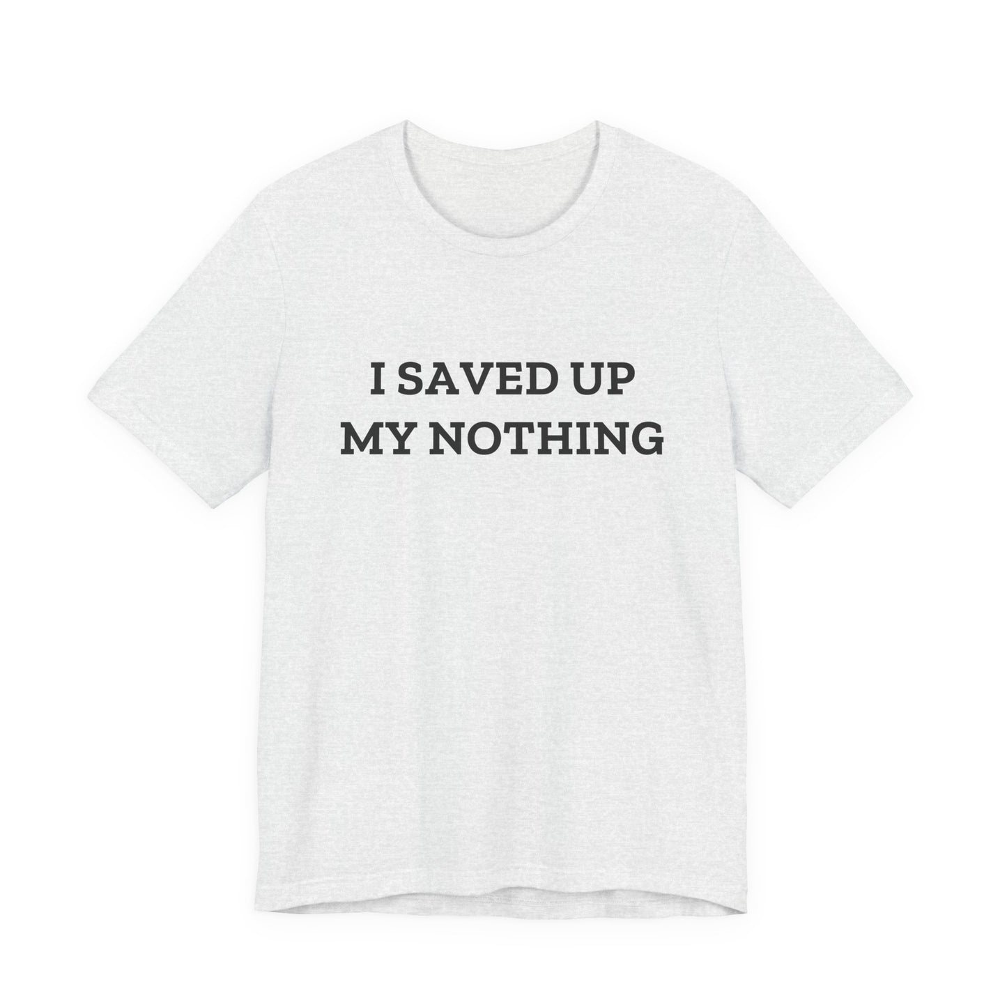 I Saved Up My Nothing — Fried Ocean