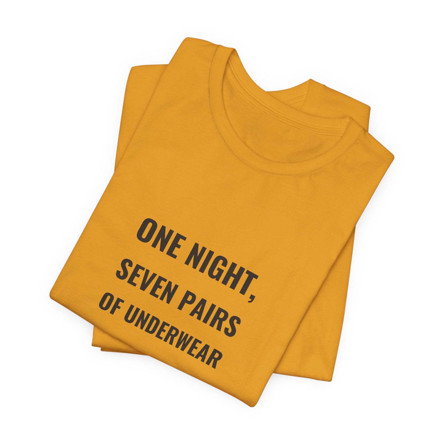 One Night, Seven Pairs Of Underwear — Fried Ocean