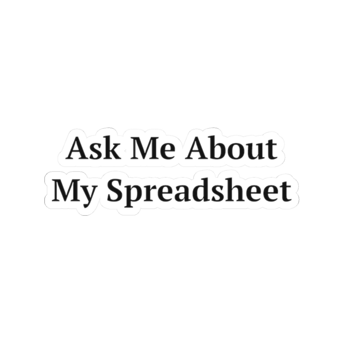 Ask Me About My Spreadsheet — Fried Ocean