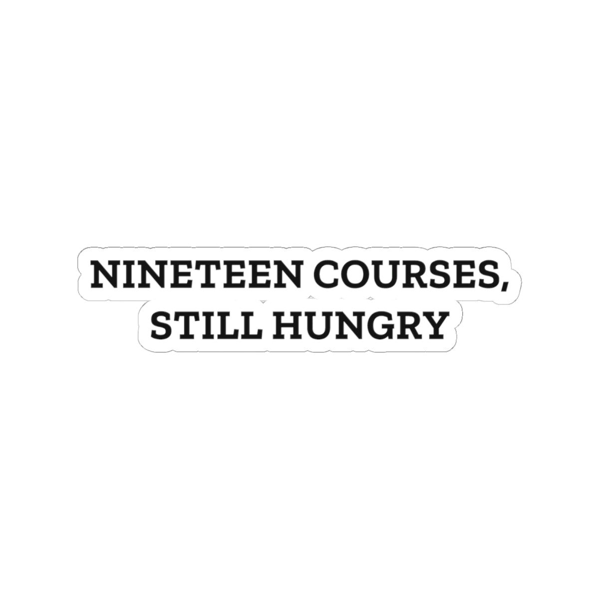 Nineteen Courses, Still Hungry — Fried Ocean