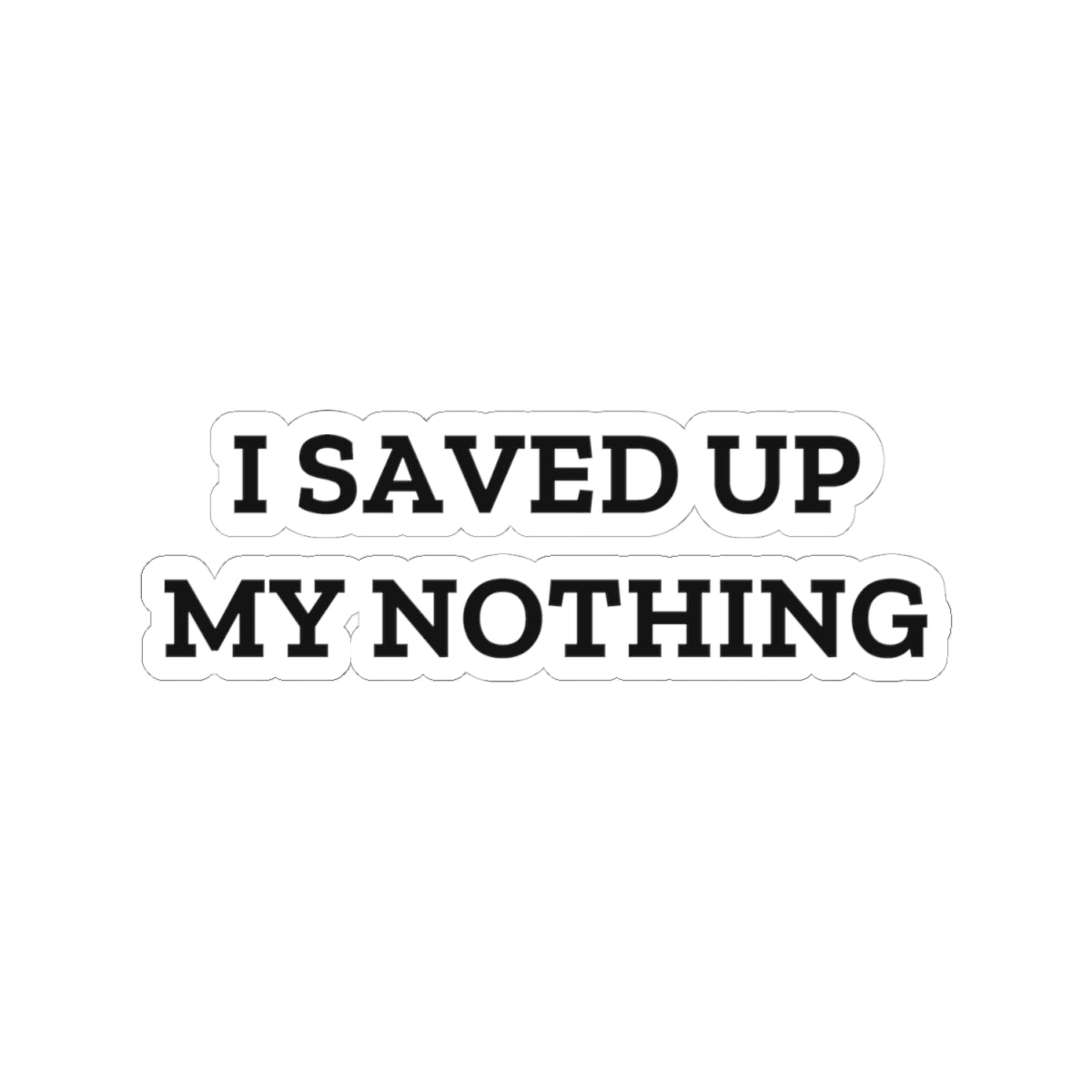 I Saved Up My Nothing — Fried Ocean