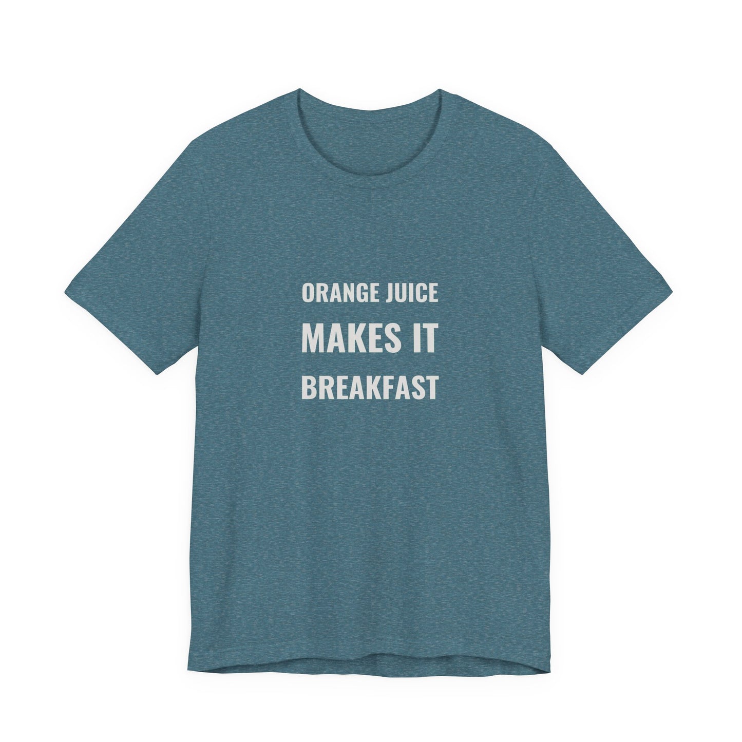 Orange Juice Makes It Breakfast — Fried Ocean