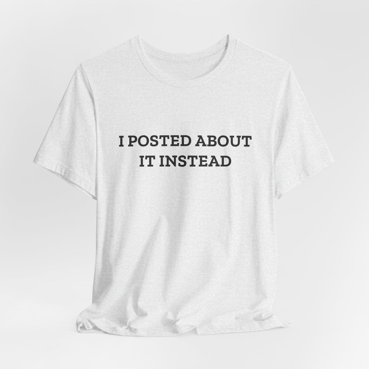 I Posted About It Instead — Fried Ocean