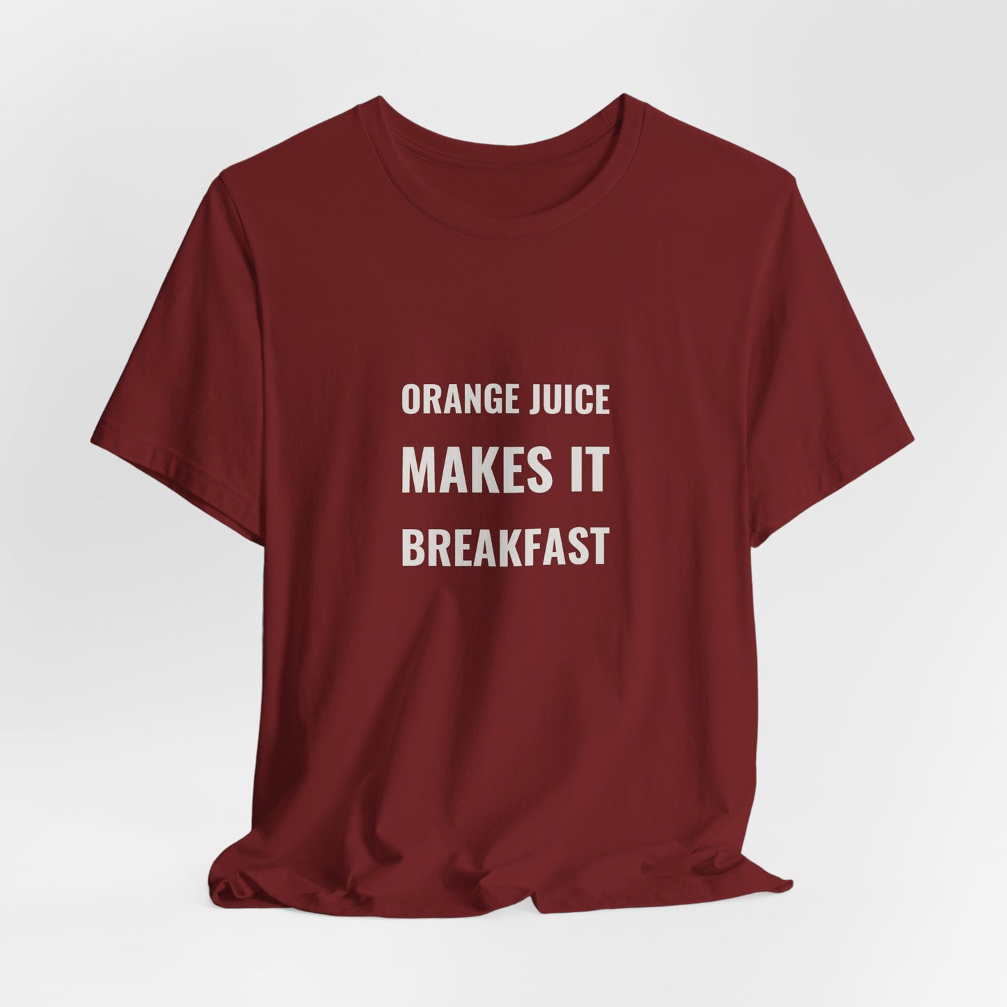 Orange Juice Makes It Breakfast — Fried Ocean