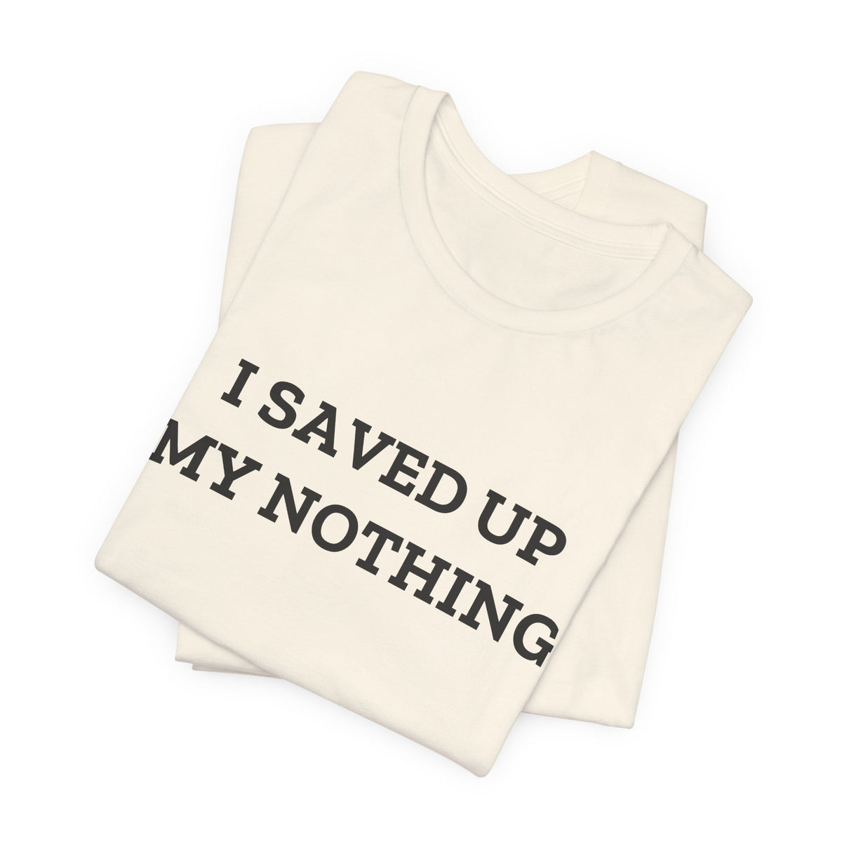 I Saved Up My Nothing — Fried Ocean