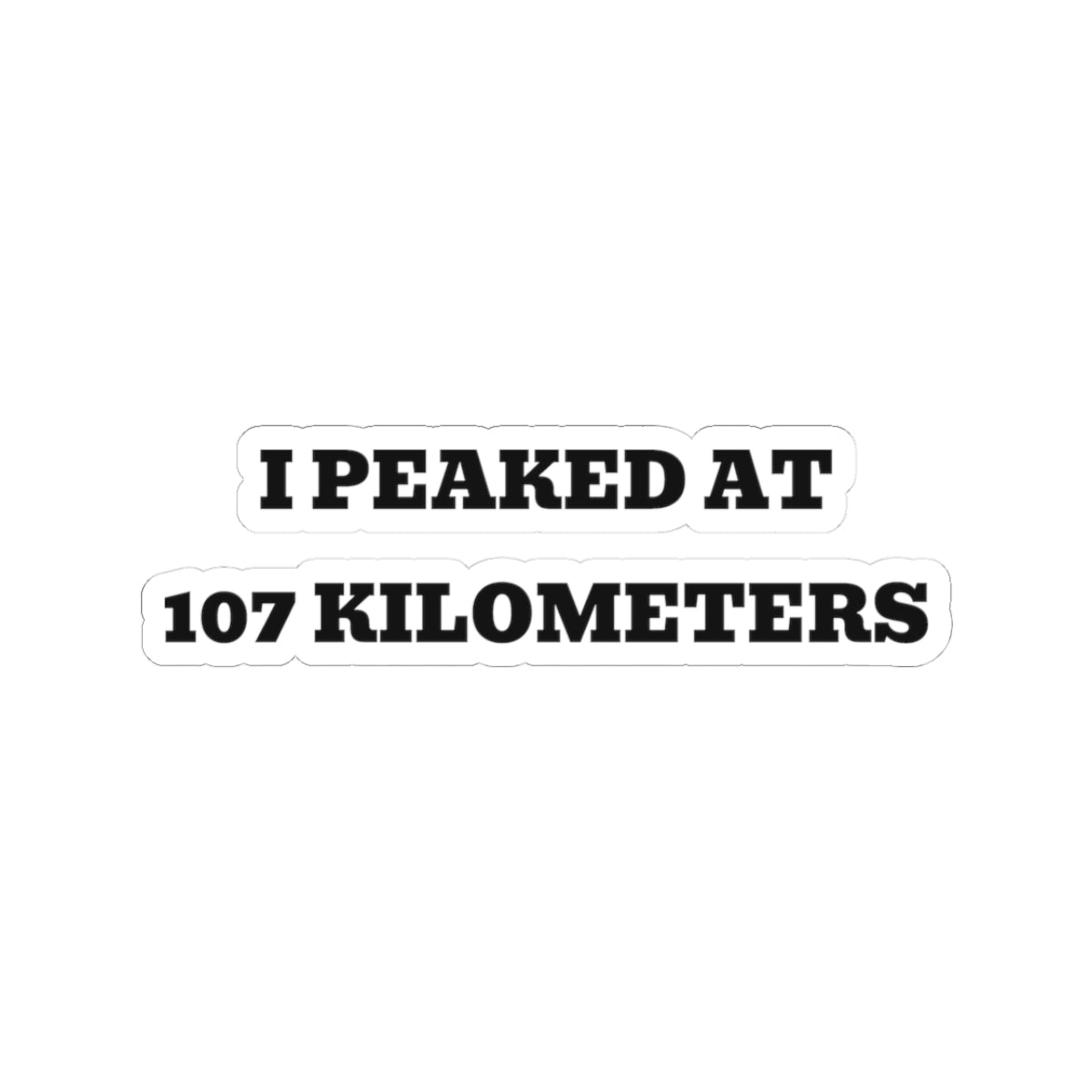 I Peaked At 107 Kilometers — Fried Ocean
