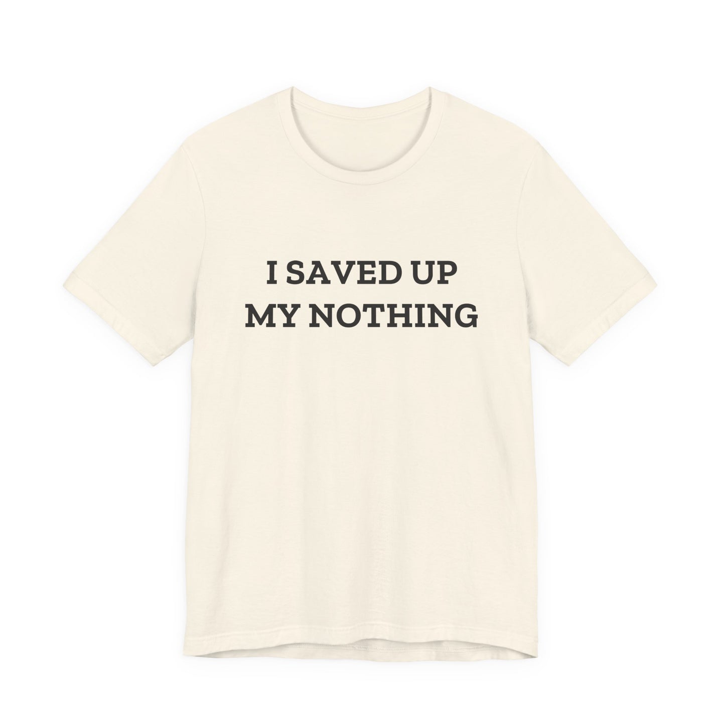 I Saved Up My Nothing — Fried Ocean
