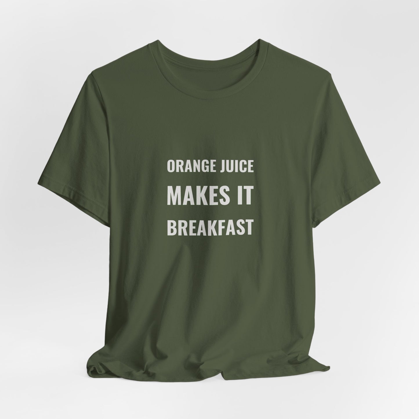 Orange Juice Makes It Breakfast — Fried Ocean