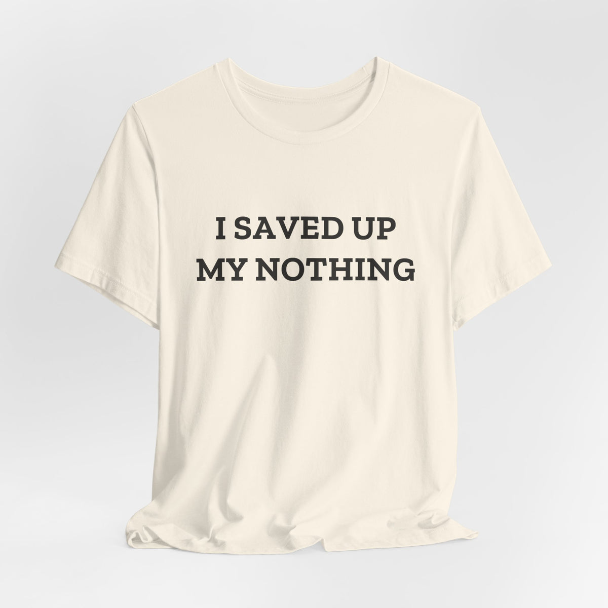 I Saved Up My Nothing — Fried Ocean