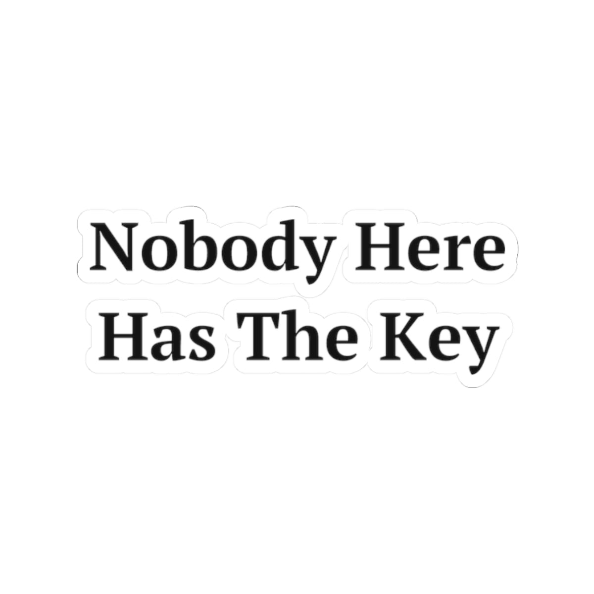 Nobody Here Has The Key — Fried Ocean