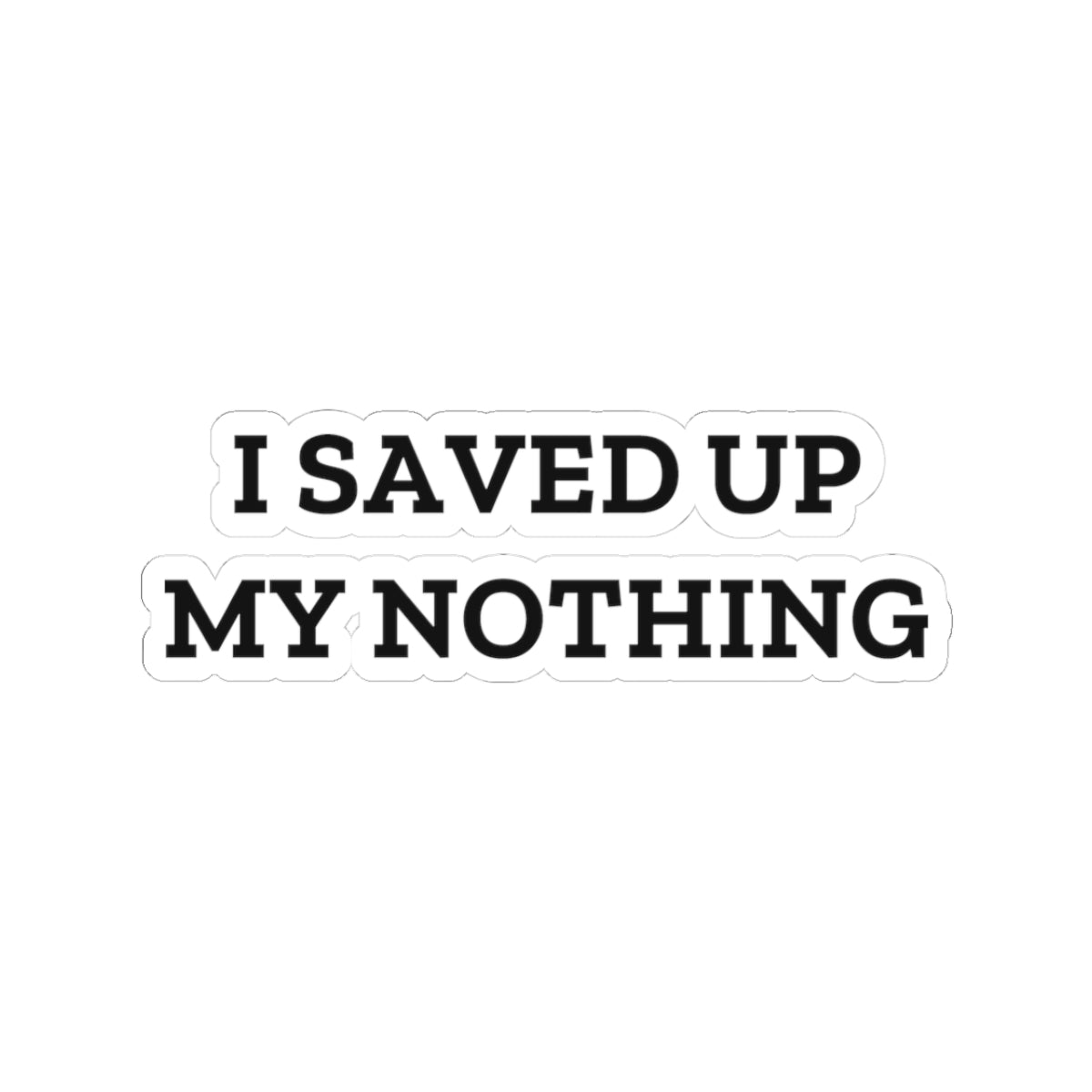 I Saved Up My Nothing — Fried Ocean