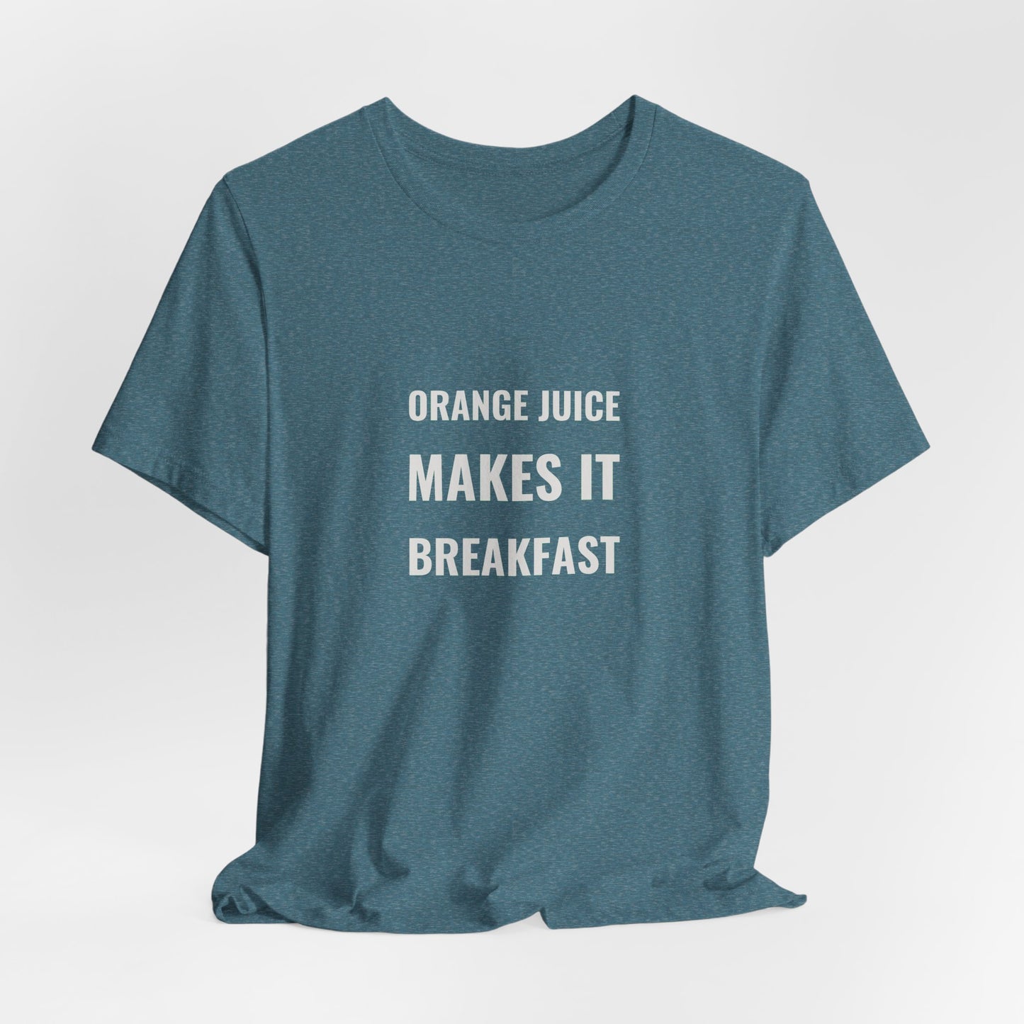 Orange Juice Makes It Breakfast — Fried Ocean