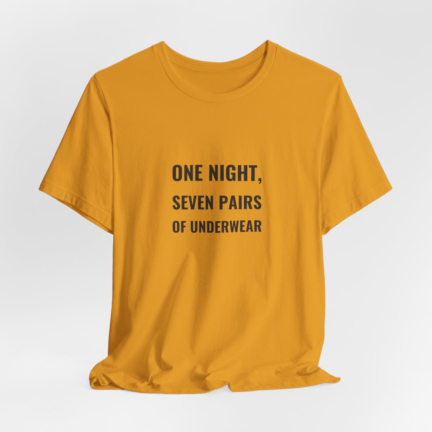 One Night, Seven Pairs Of Underwear — Fried Ocean