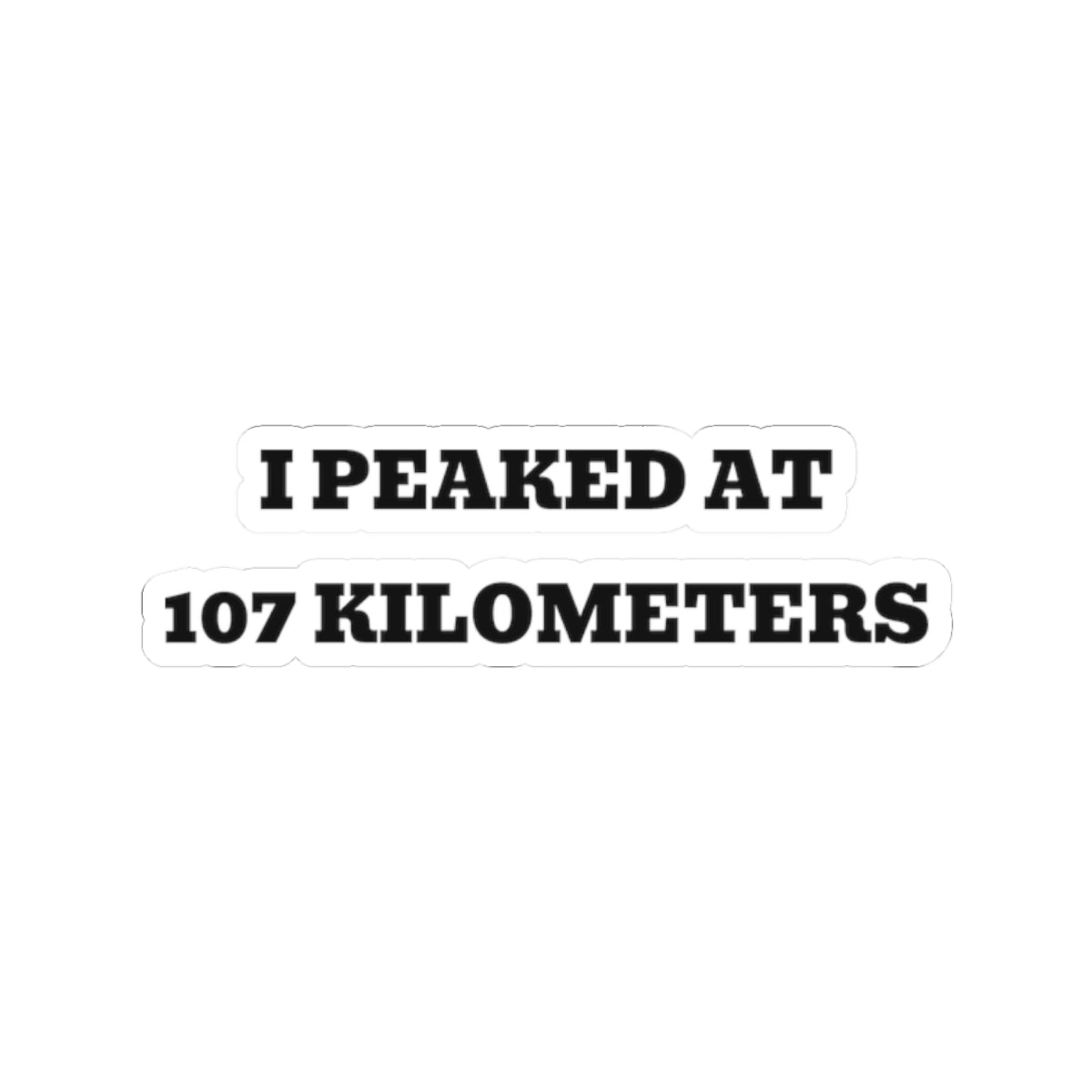 I Peaked At 107 Kilometers — Fried Ocean