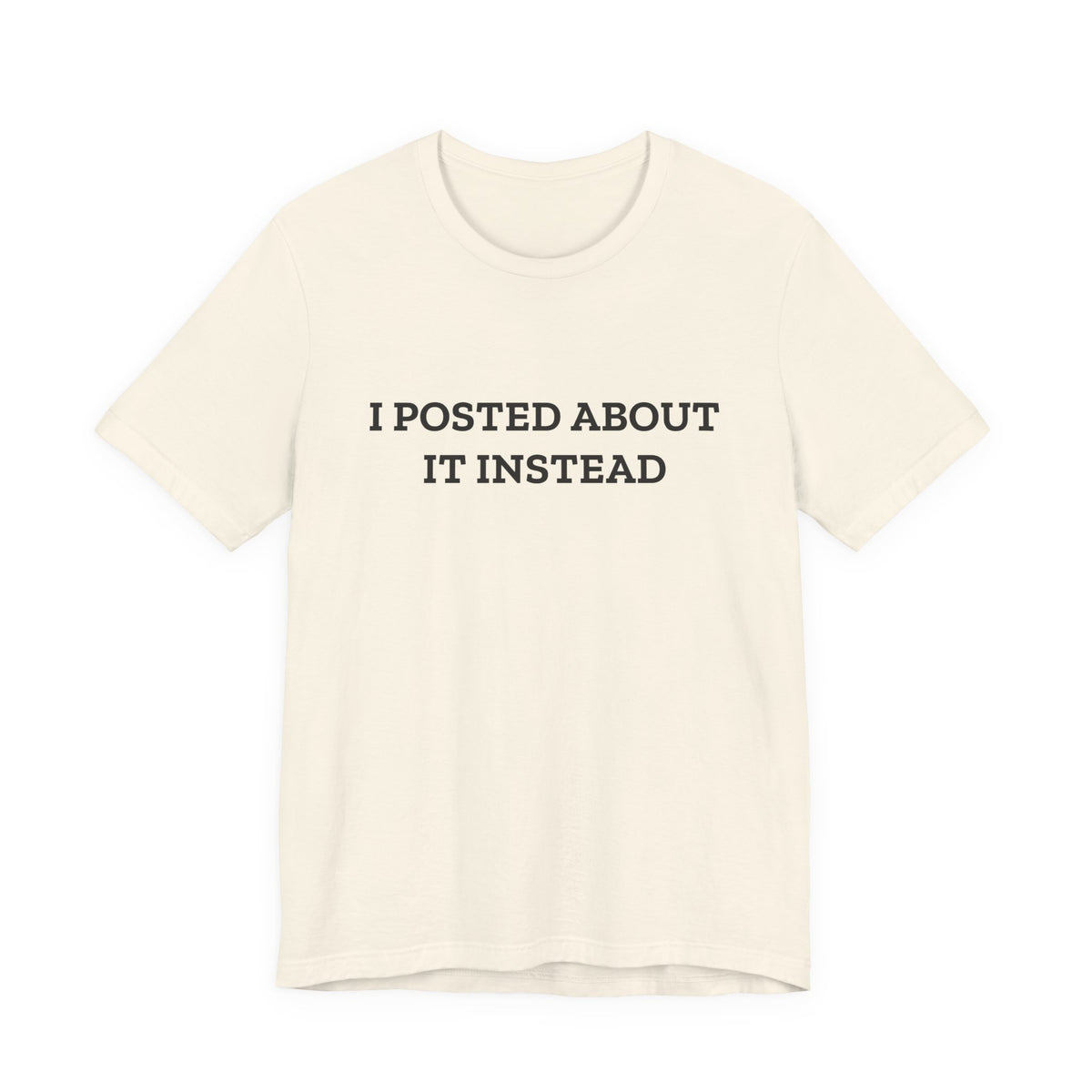 I Posted About It Instead — Fried Ocean