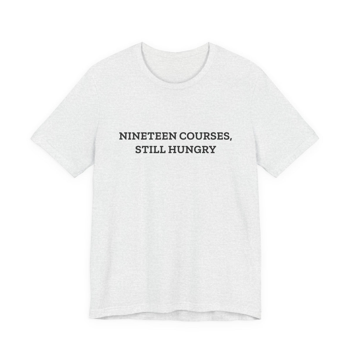 Nineteen Courses, Still Hungry — Fried Ocean