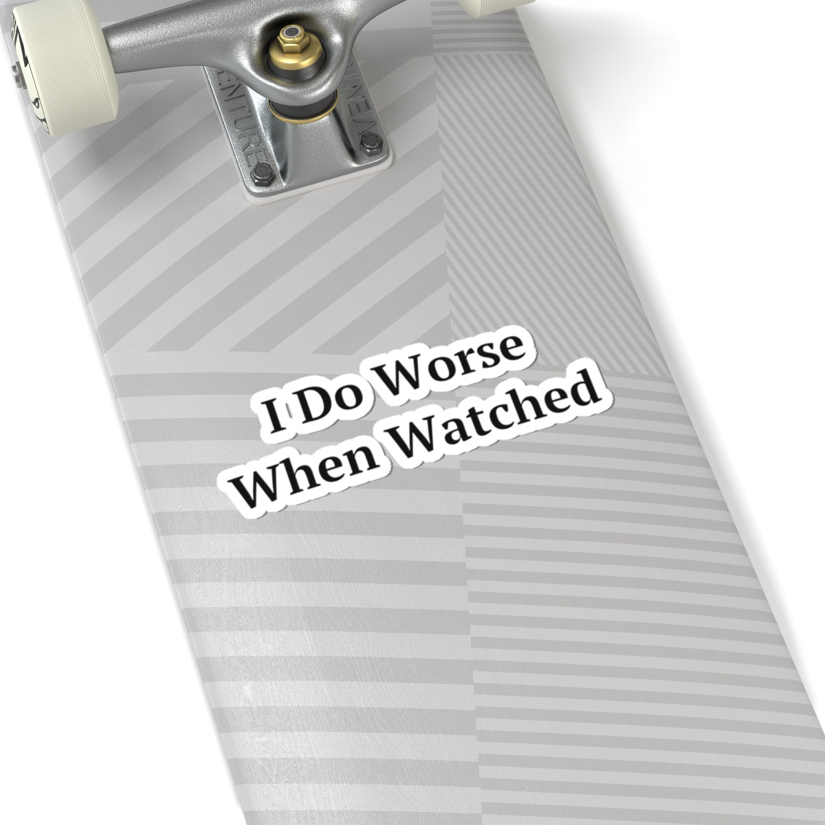 I Do Worse When Watched — Fried Ocean