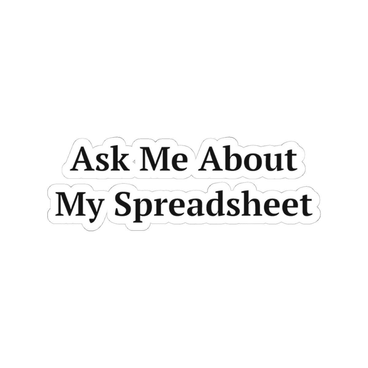 Ask Me About My Spreadsheet — Fried Ocean