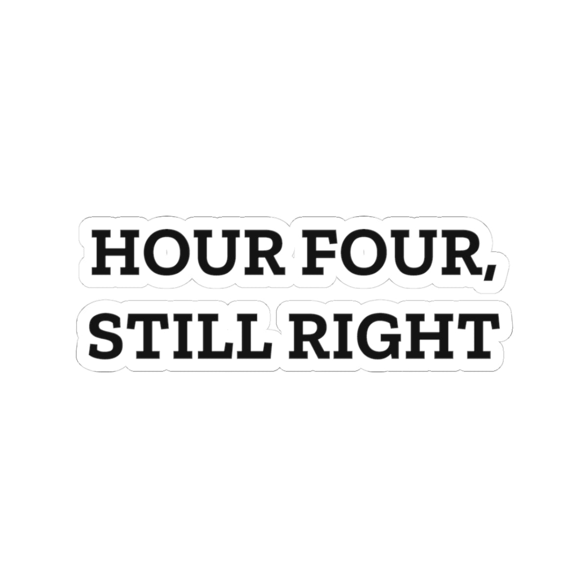 Hour Four, Still Right — Fried Ocean